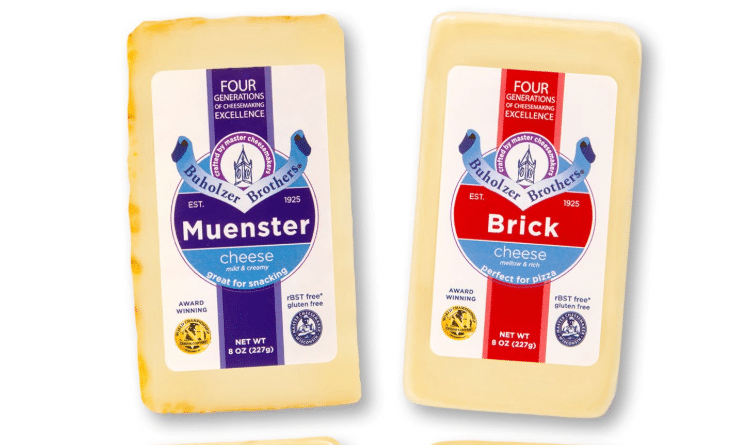 Buholzer Brick and Munster Cheese