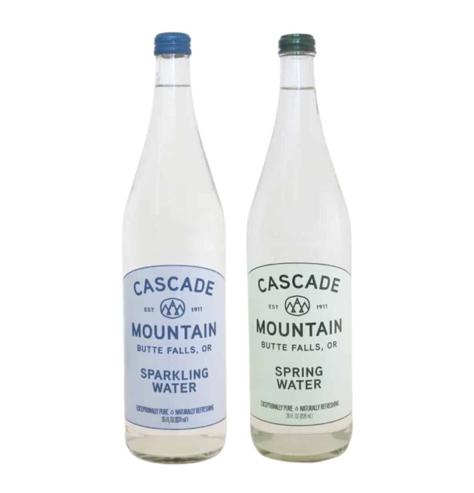 Cascade Mountain Spring Water Bottles