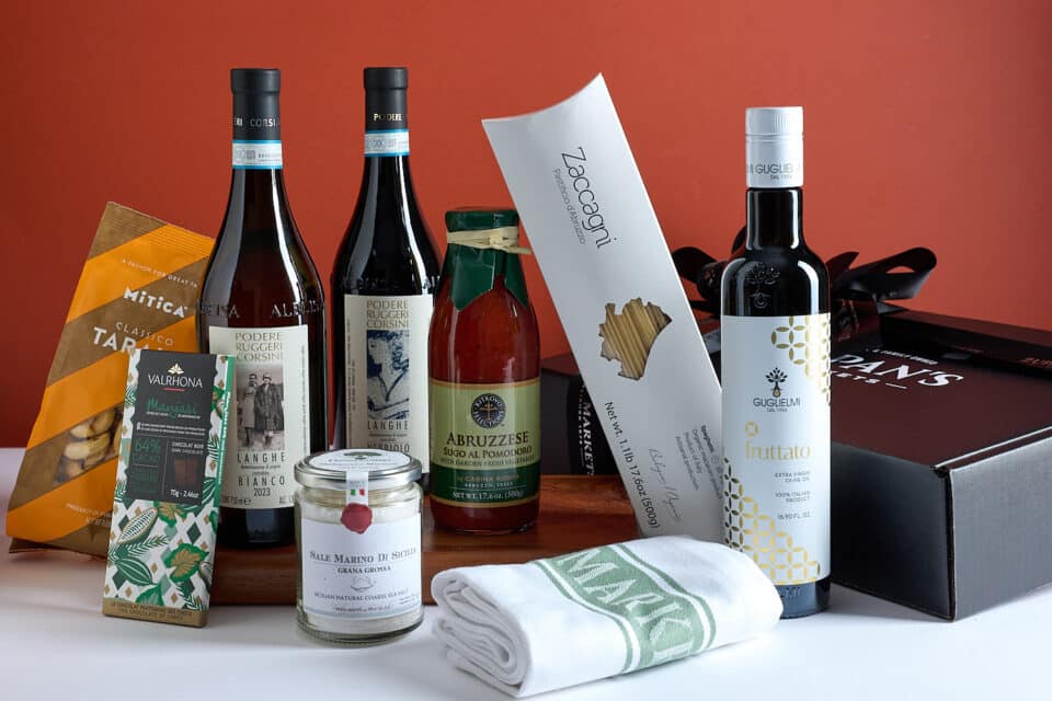 Zupan's Italian wines box set gift