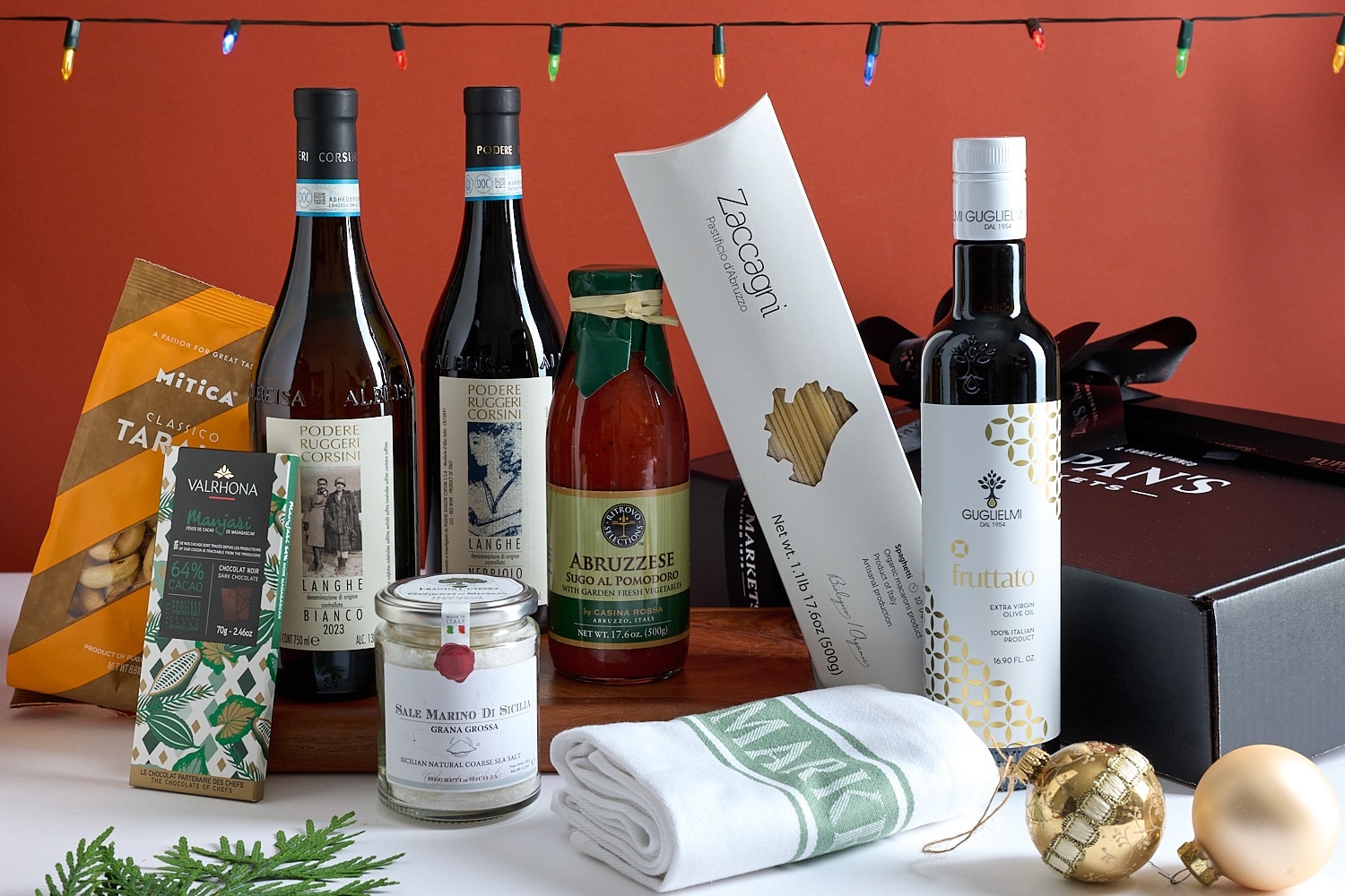 Zupan's Italian wines box set gift