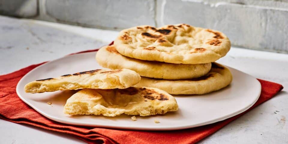 Homemade pita bread at Zupan's Markets bakery