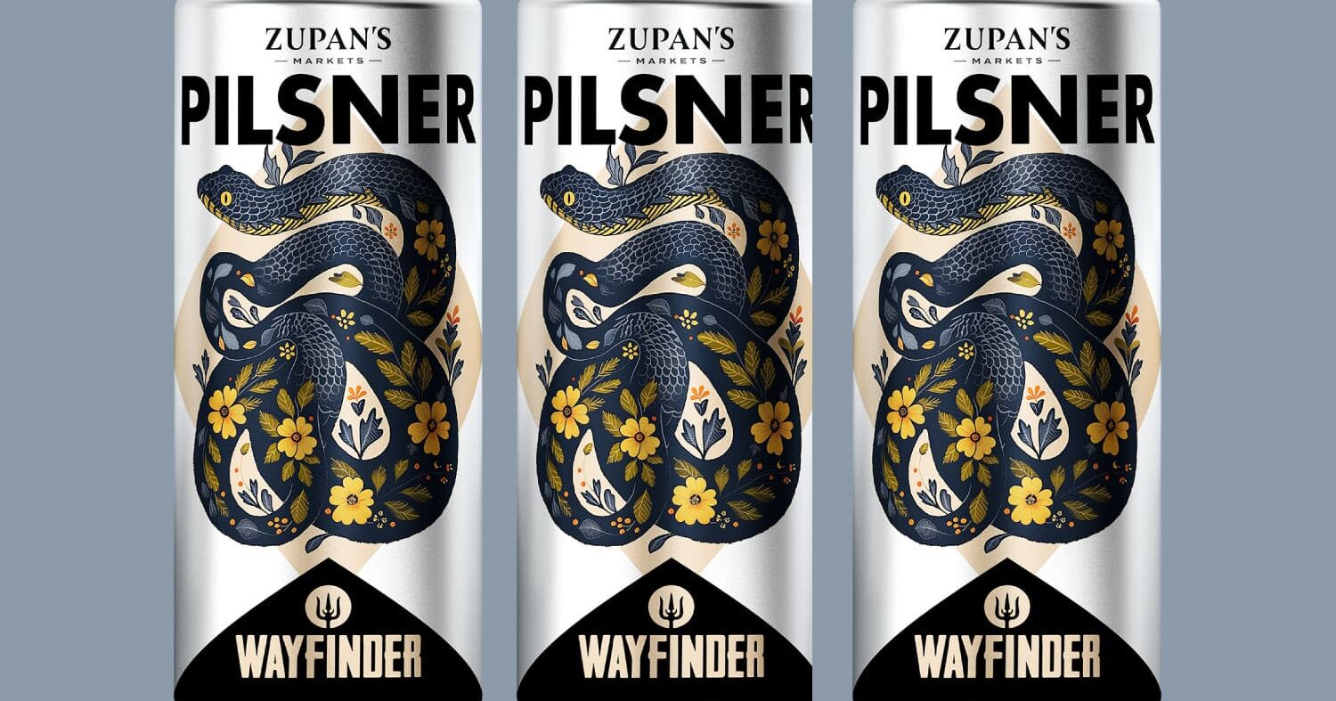 Farm to Market Pilsner | Zupan's and Wayfinder Beer