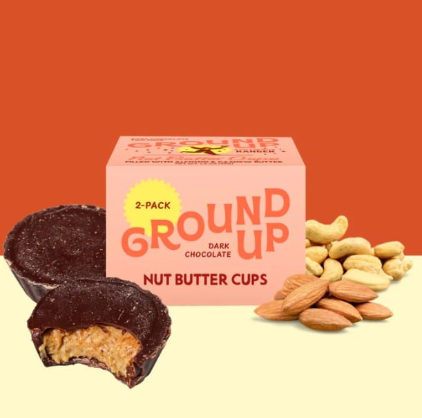 Ground Up brand nut butter cups