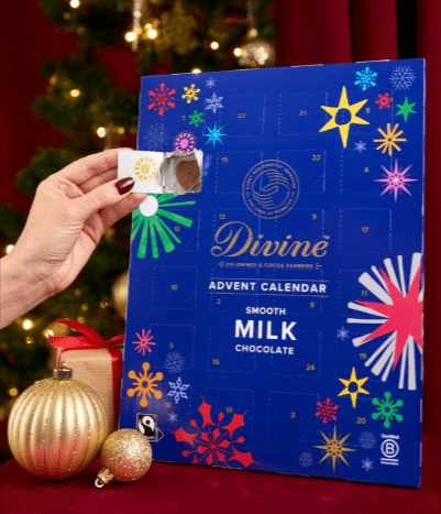 Divine Advent Calendar with Milk Chocolate