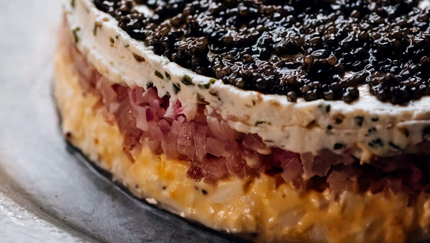 Zupan's Caviar Layered Dip