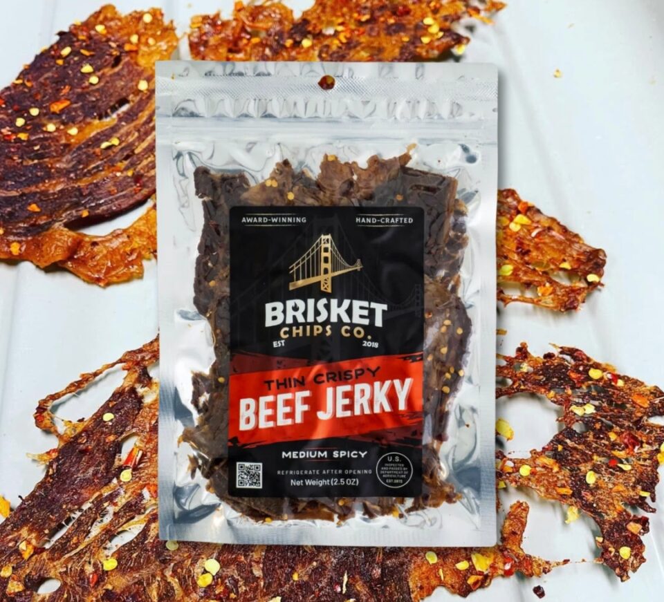 Brisket thin beef jerky