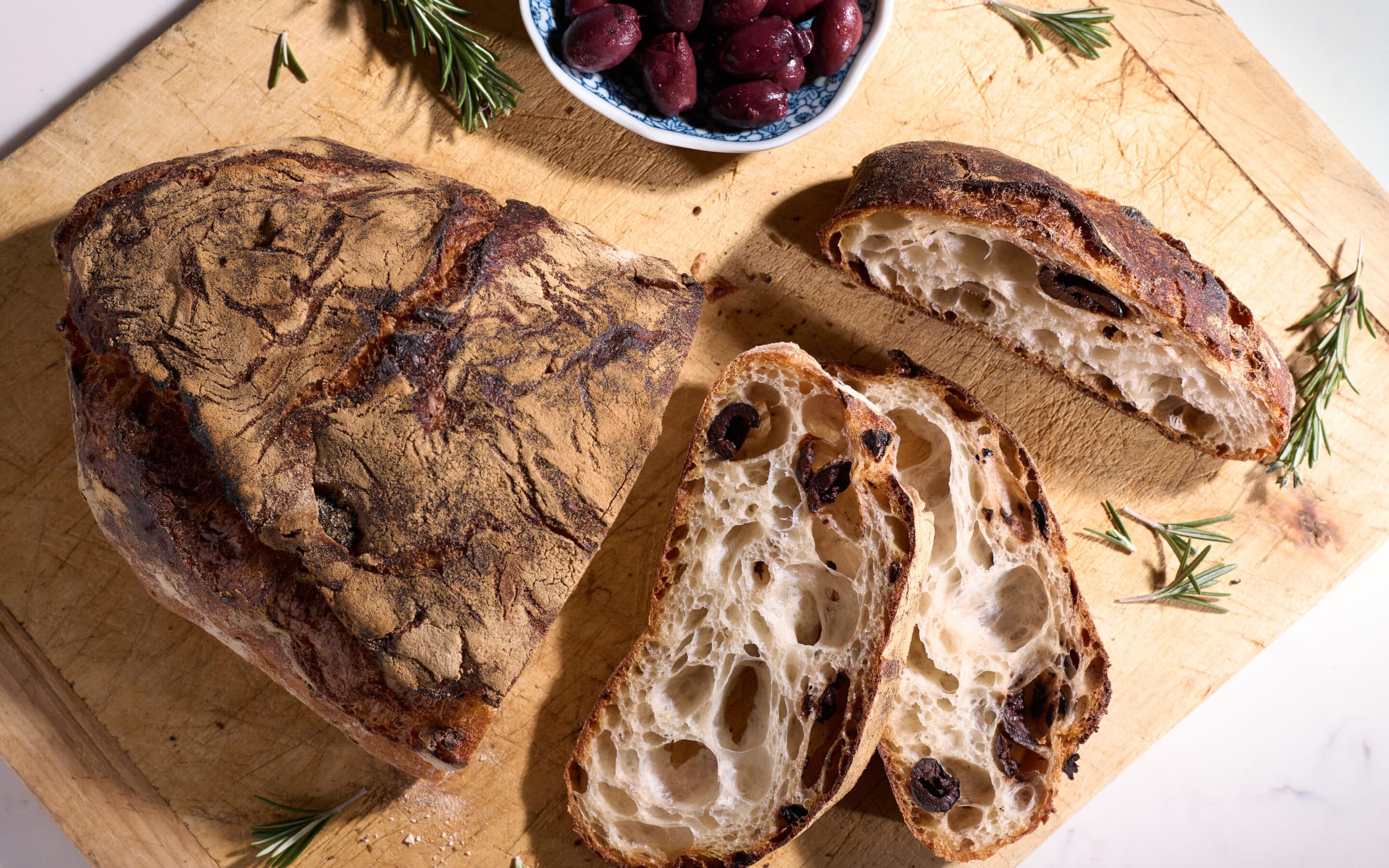 olive rosemary bread from Zupan's Market