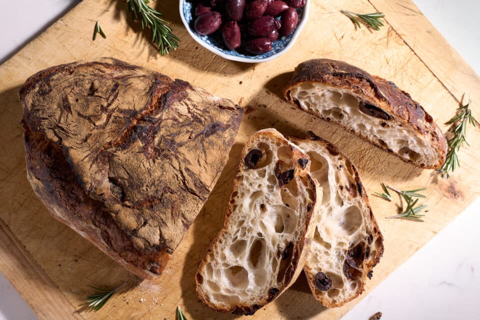 olive rosemary bread from Zupan's Market