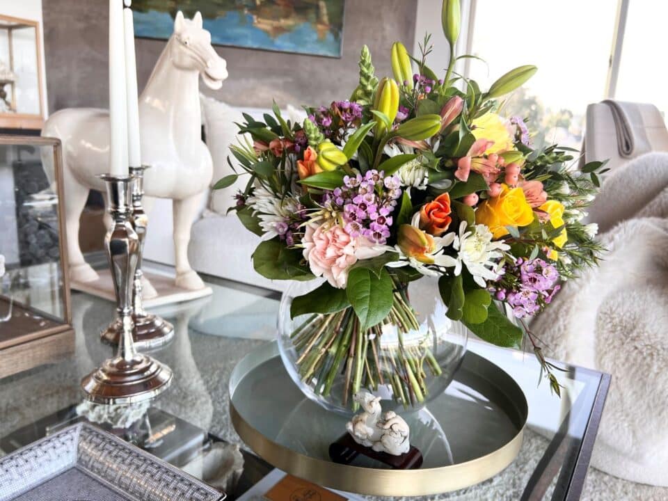 Flower Bouquet on a table