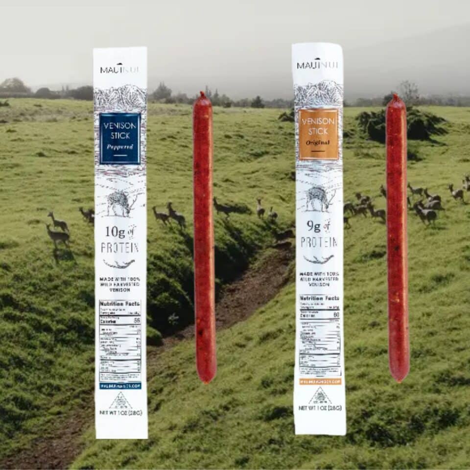 Maui Nui Venison Jerky Sticks