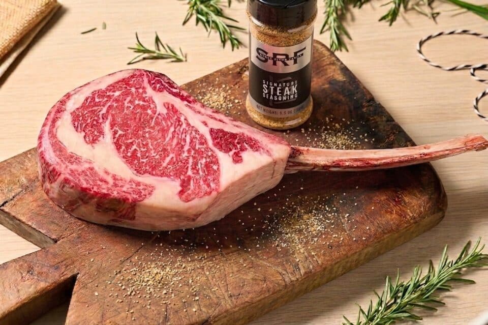 Father's Day Wagyu Tomahawk steak